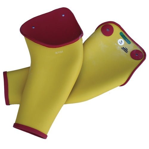 Salisbury Class 3 Dipped Curved Rubber Sleeves - D3 - R - Y - EC - J.L. Matthews Co., Inc.