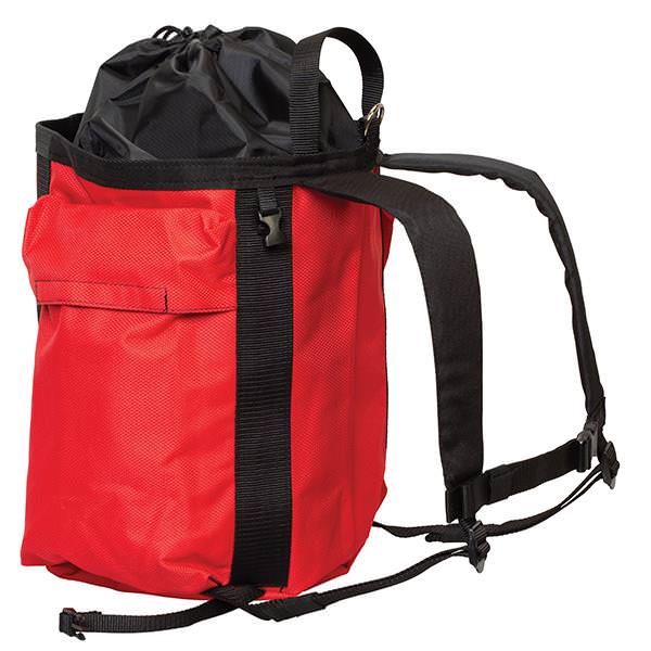 Weaver Back Pack Style Rope Bag Drawstring Backpack - 08 - 07180RD - J.L. Matthews Co., Inc.