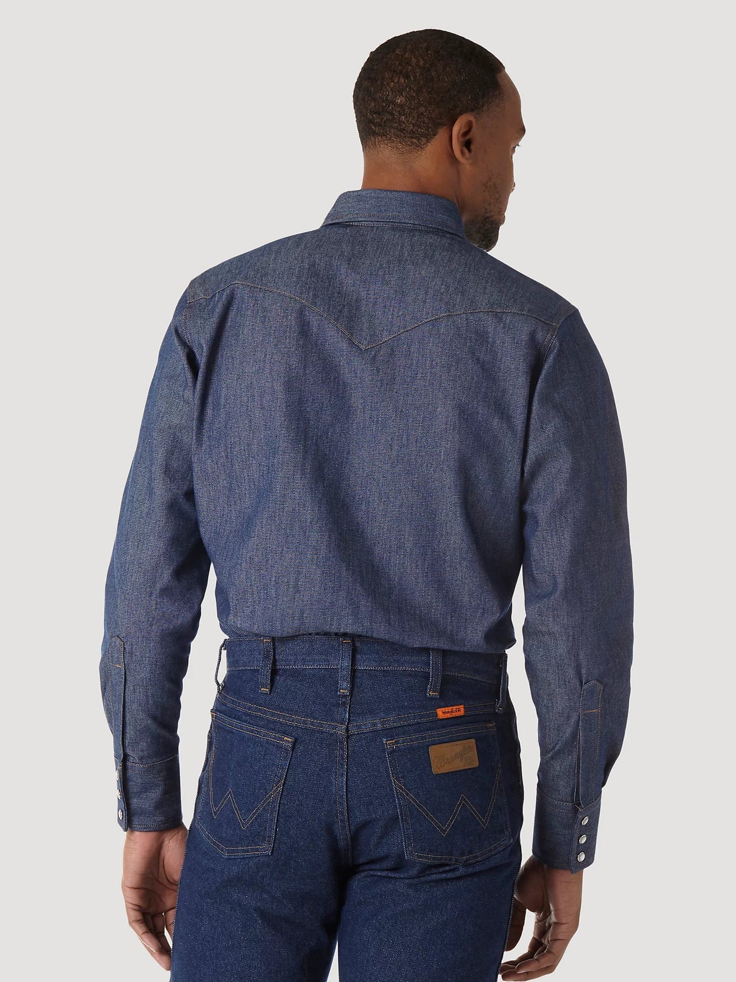 Wrangler Shirt Flame Resistant Denim Work Shirt - FR12127 - J.L. Matthews Co., Inc.