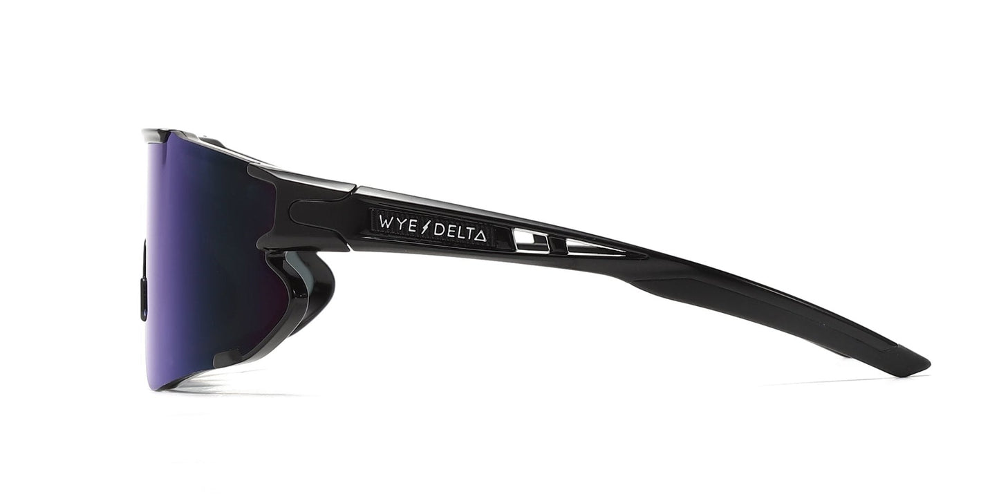 Wye Delta Z87+ HiViz Deep Blue Safety Eyewear