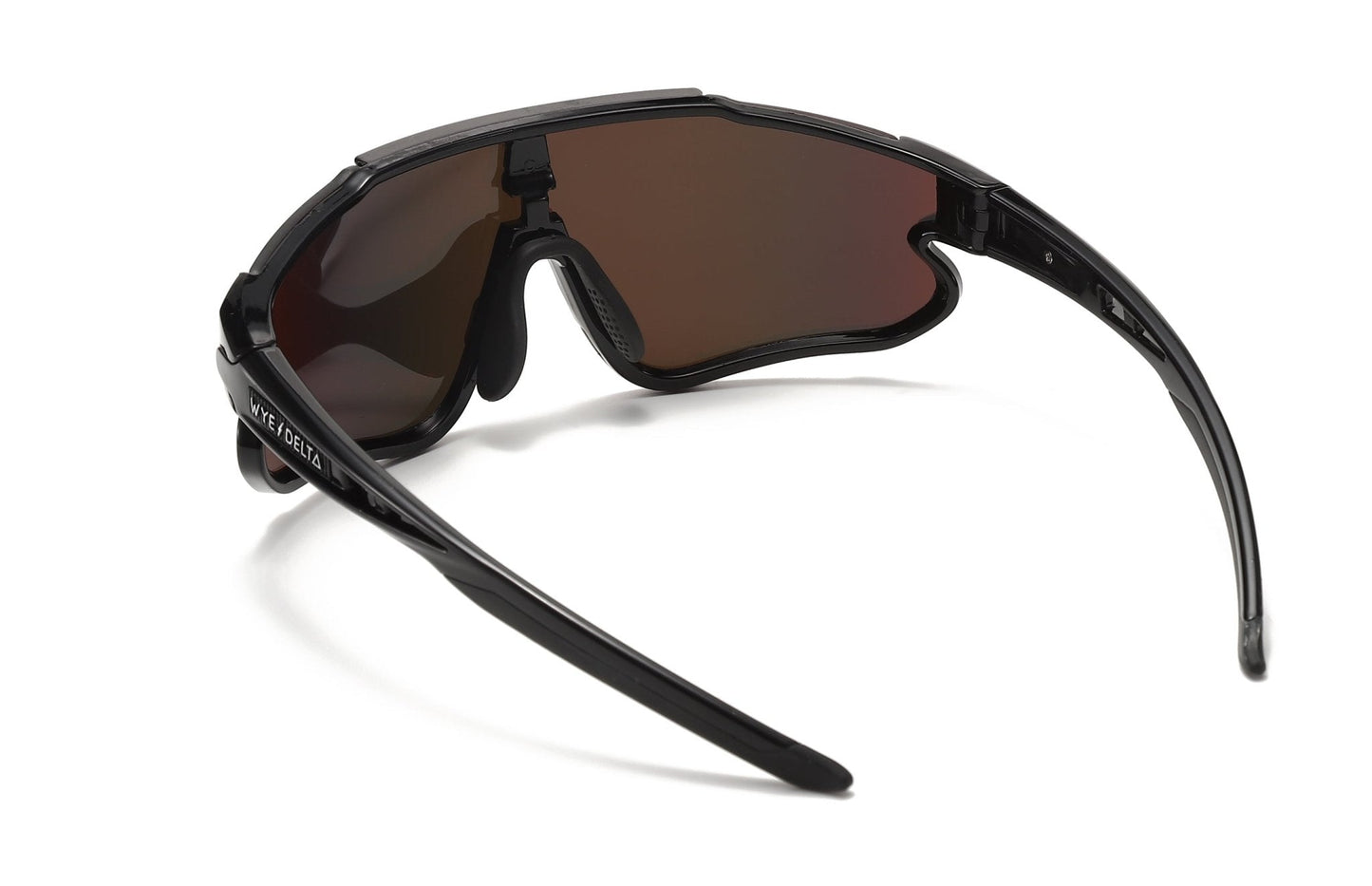 Wye Delta HiViz ANSI Z87+ Red Revo Safety Sunglasses