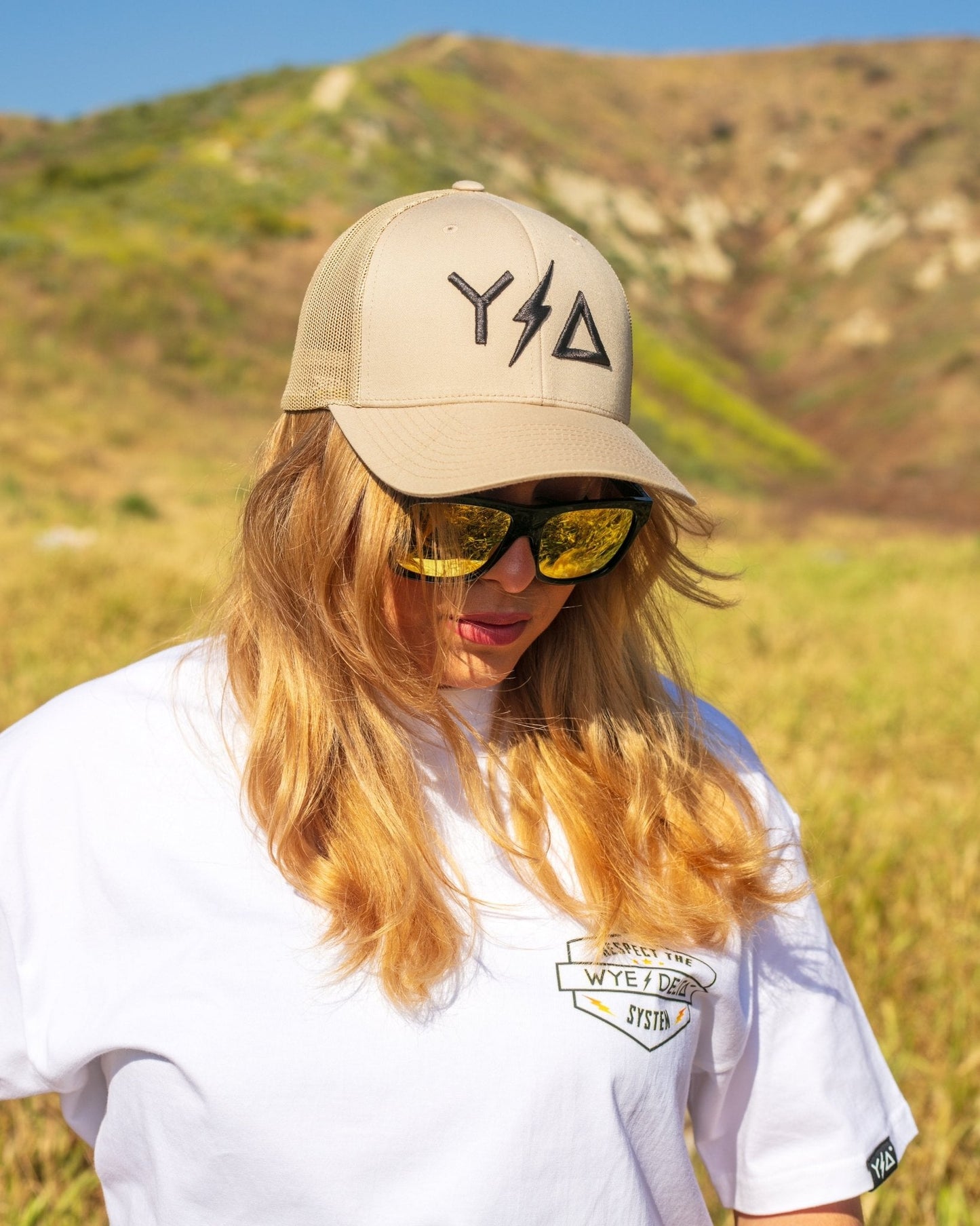 Wye Delta Z87 Madhook 2.0 LR: Gold Polarized Eyewear