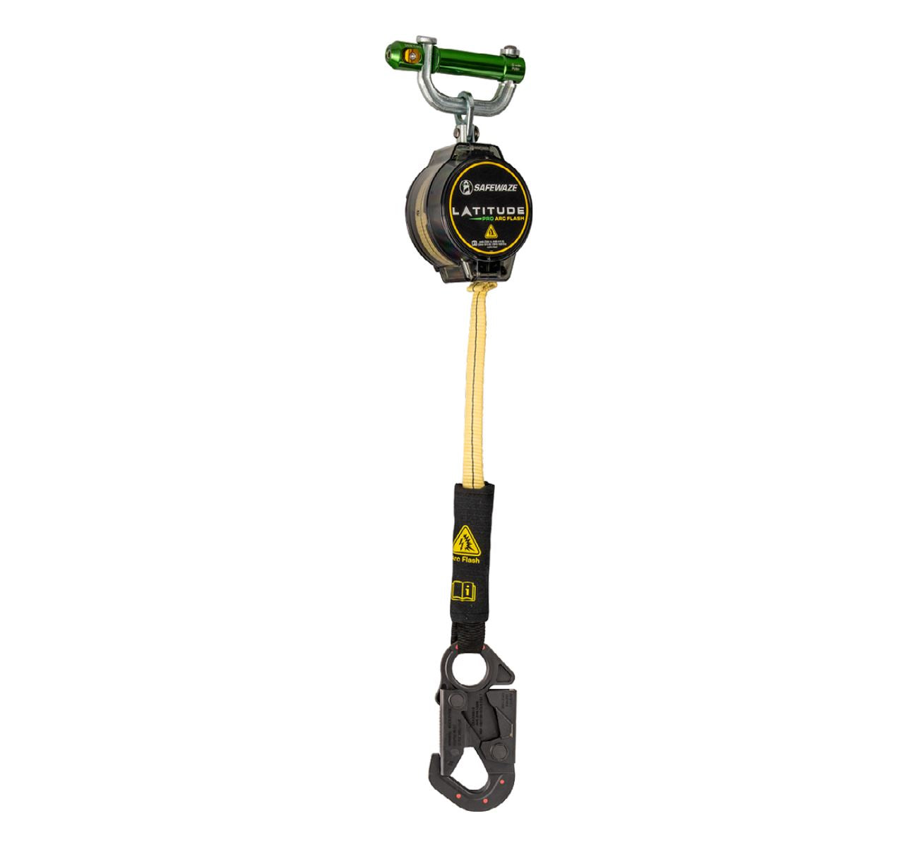 Safewaze 7' Arc Flash Retractable SRL with Carabiner and Dielectric Snap Hook