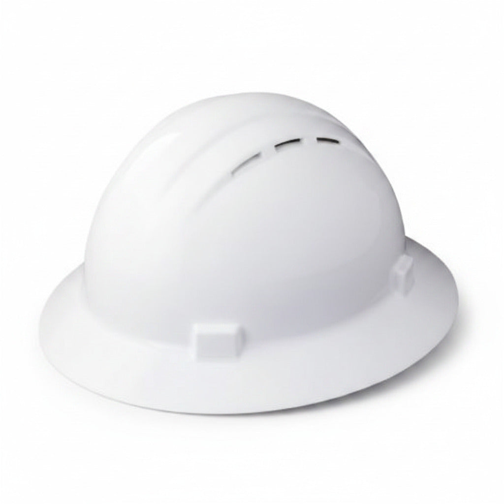 Delta Plus Americana Vented Helmet Full Brim Hard Hat- 19431