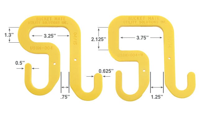 2-Inch Gated Bucket Hook - 5144LG2