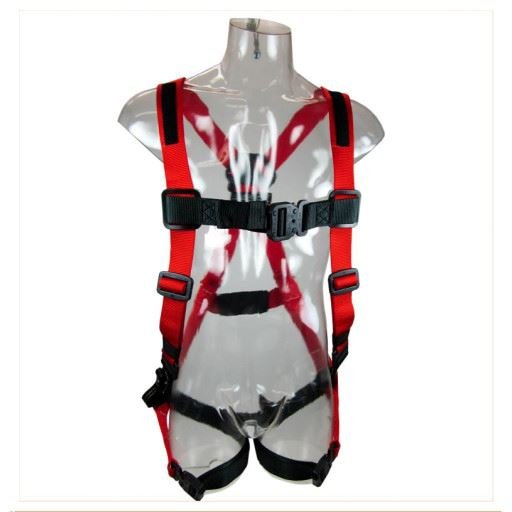 Bashlin Arc Flash Bucket Truck Harness with Quick Connect Buckles and Back Pad - DEQ662HD1X - J.L. Matthews Co., Inc.