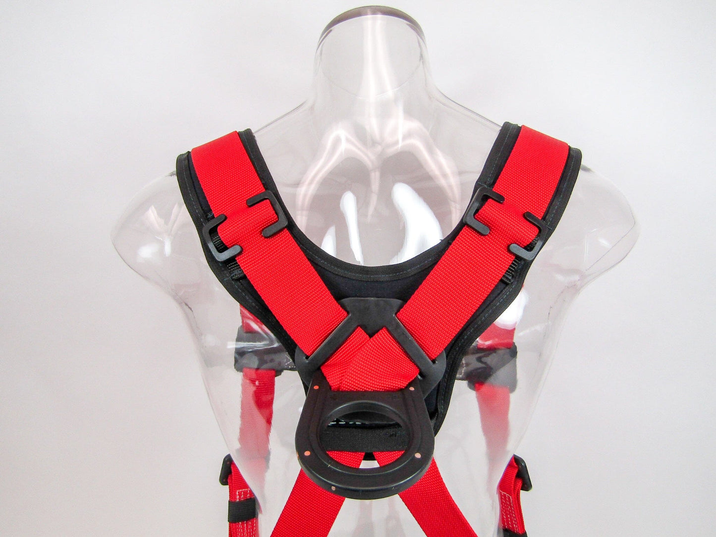 Bashlin Arc Flash Bucket Truck Harness with Quick Connect Buckles and Back Pad - DEQ662HD1X - J.L. Matthews Co., Inc.