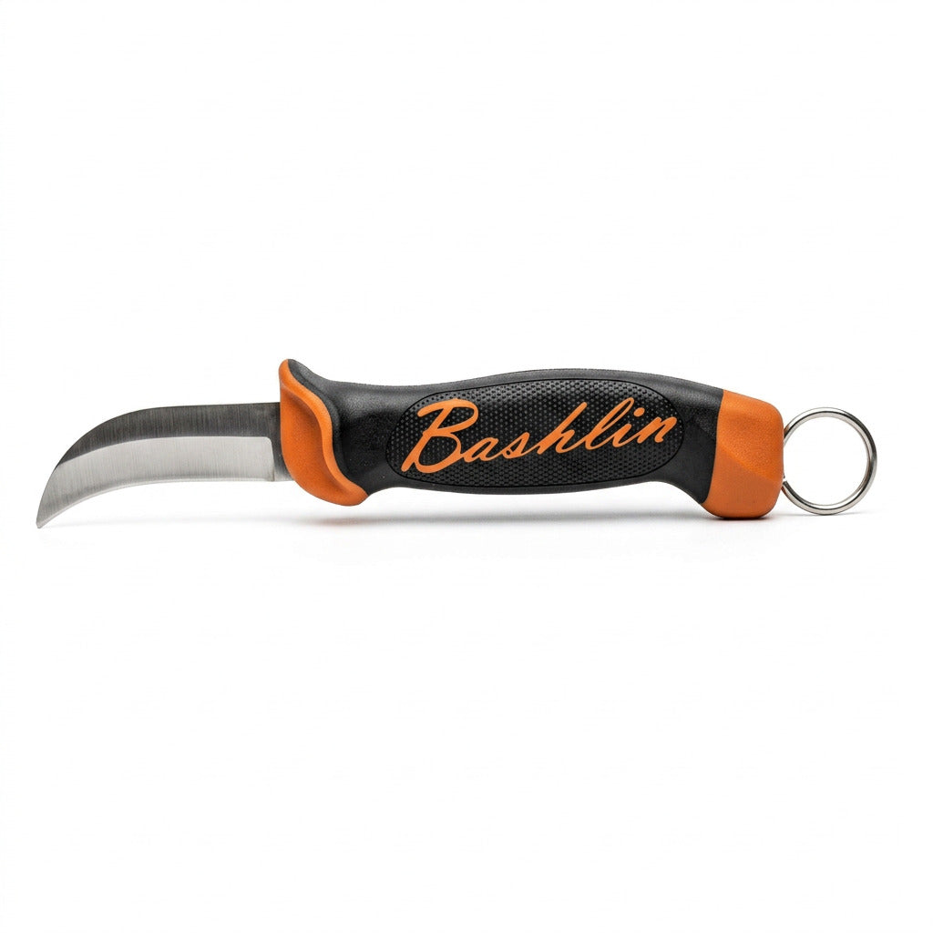 Bashlin Blunt Tip Comfort Grip Skinning Knife - BSK23