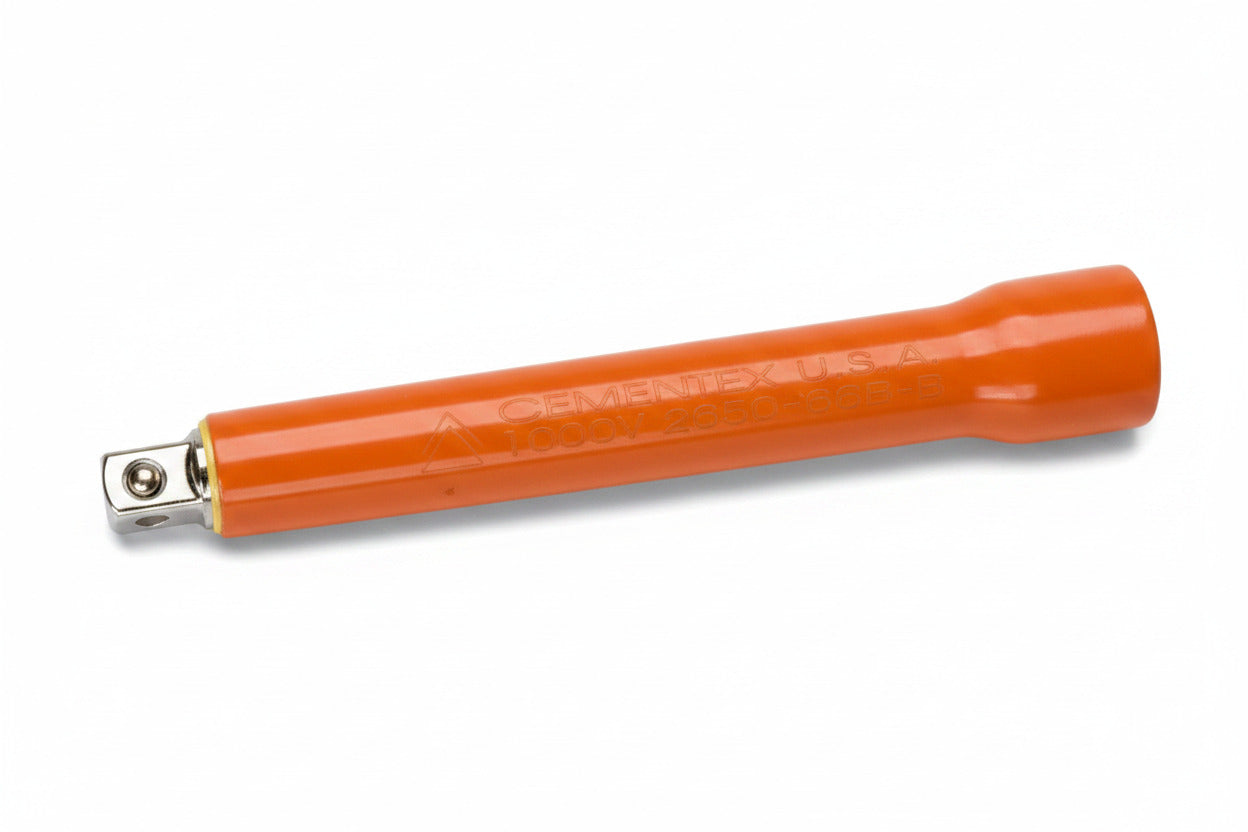 Cementex Insulated 3/8" Drive 6" Extension Bar - IB38-6