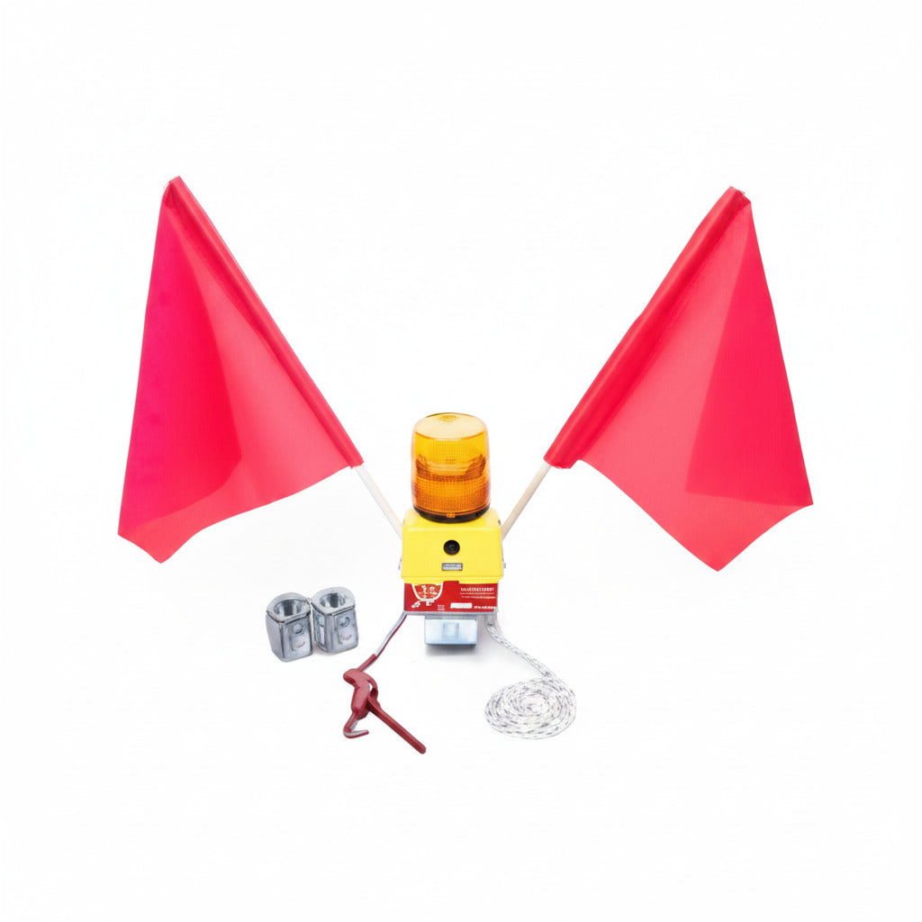 Eastern Metal Pole Trailer Light Kit Flag-Clamp-LC2250-200SD