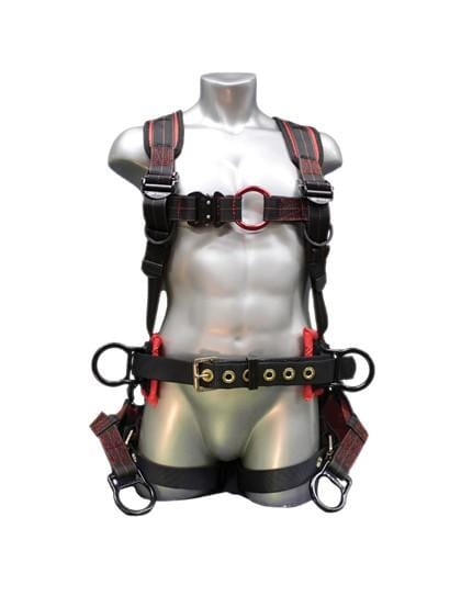 Elk River Tower Climbing Harness Raven - 67661 - 67665 - J.L. Matthews Co., Inc.
