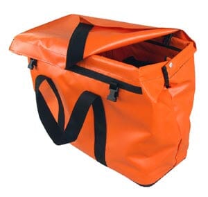 J.L. Matthews Big Mouth Orange Tool Bag W/ Shoulder Strap