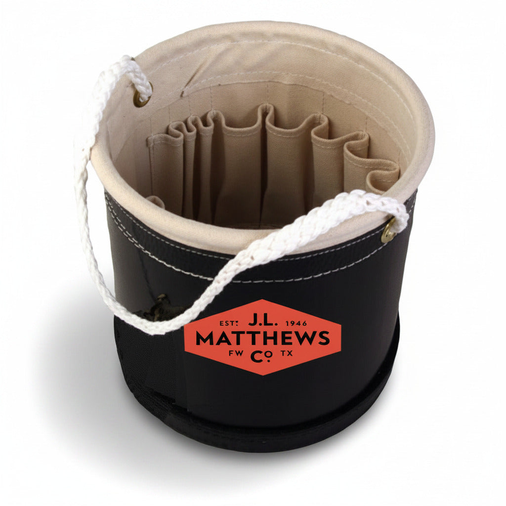 J.L. Matthews Tool Bucket 15 Inside Pockets - 35 - 564 - J.L. Matthews Co., Inc.