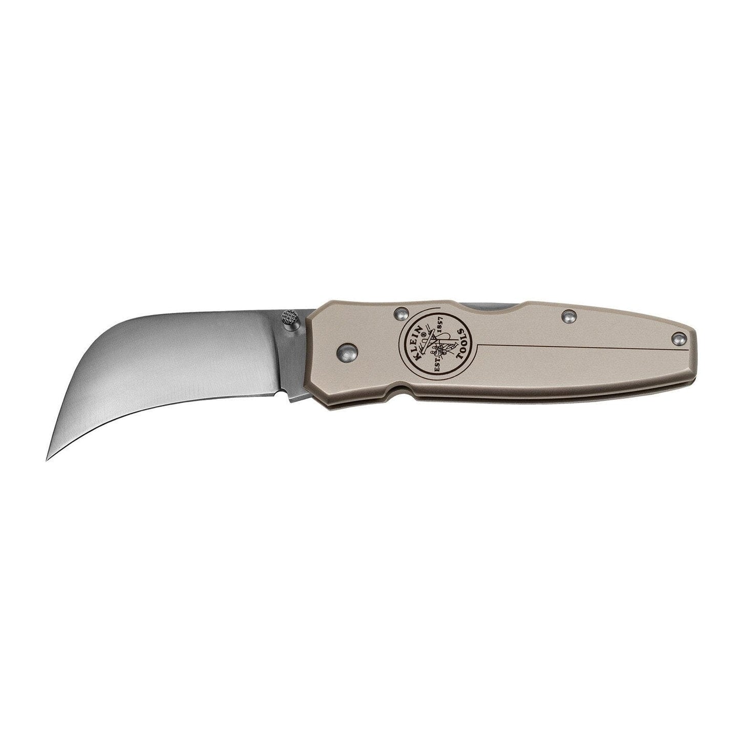 Klein Lockback Skinning Knife w/ 2-5/8'' Hawkbill Blade