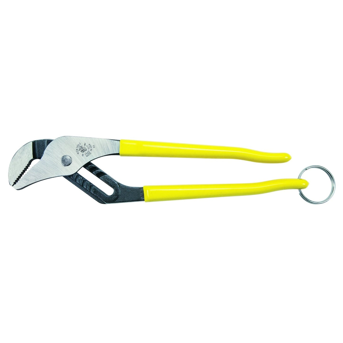 Klein Pump Pliers 12" with Tether Ring - D502 - 12TT DISCONTINUED - J.L. Matthews Co., Inc.