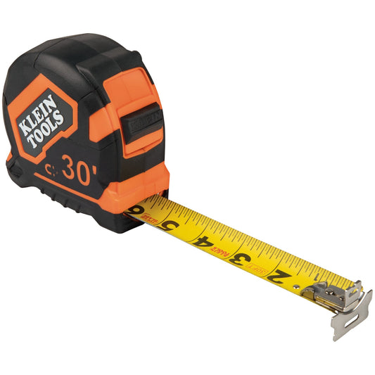 Klein Tape Measure Tape 30 - Ft Magnetic Double Hook Tape - 9230