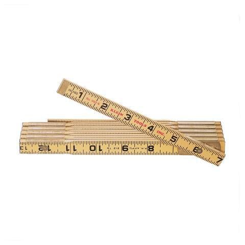 Klein Wood Folding Ruler Outside Reading Measuring Scale 901-6