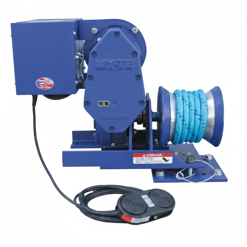 MY-TE Swivel Mount Capstan Hoists Winches - 148331