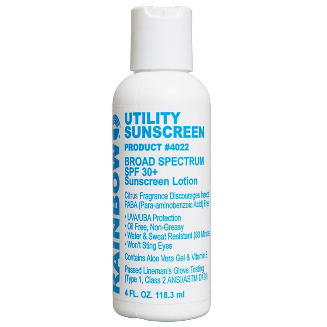 Rainbow Utility Sunscreen Lotion - 4022 - J.L. Matthews Co., Inc.