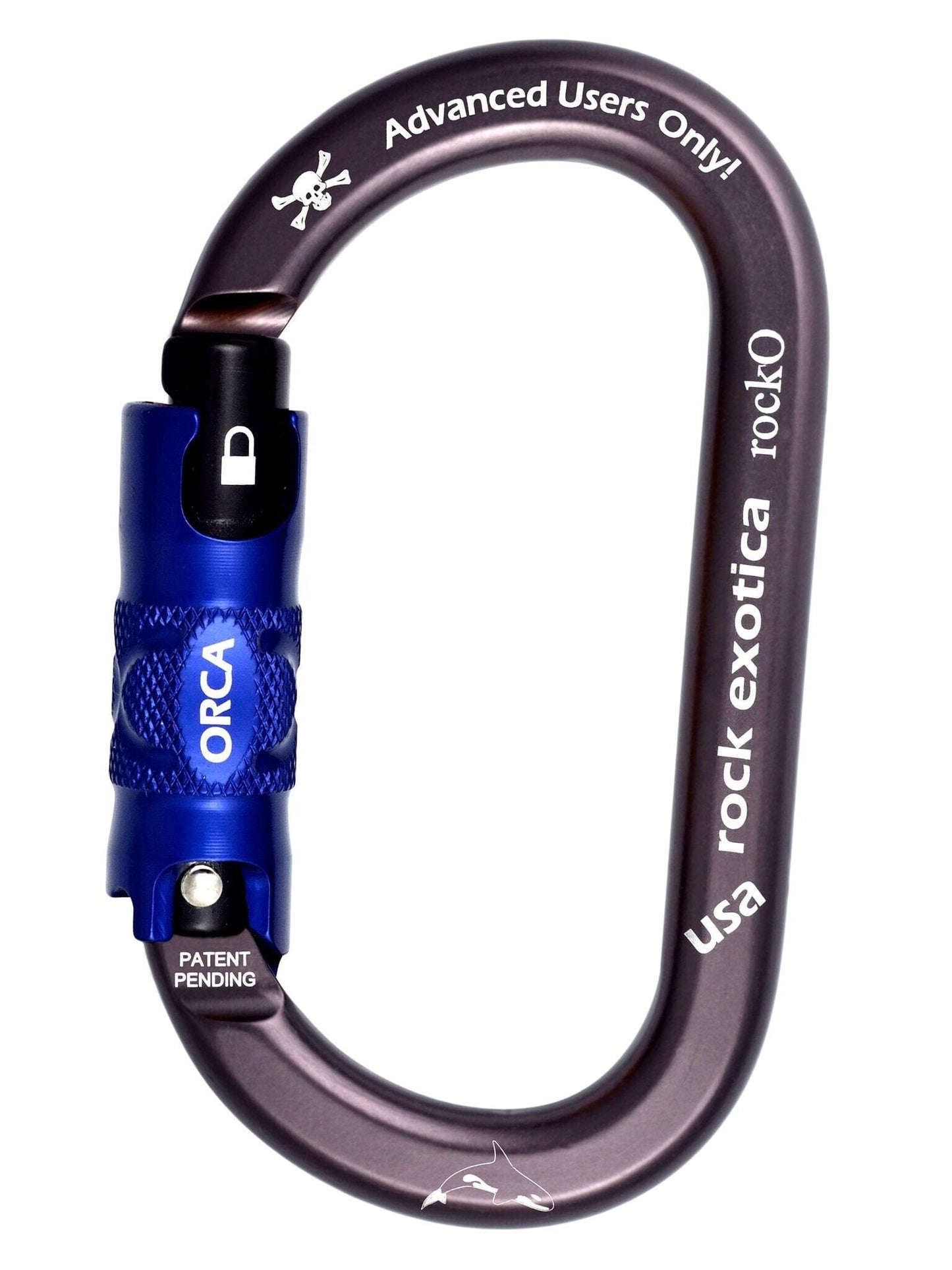 Rock Exotica Carabiners Aluminum RockO ORCA - Lock C3O - J.L. Matthews Co., Inc.