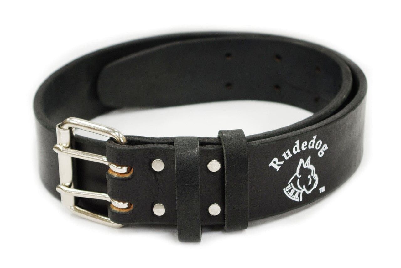 2-Inch Adjustable Heavy-Duty Tool Belt - Black Nylon/Polyester Construction With 2-Prong Buckle