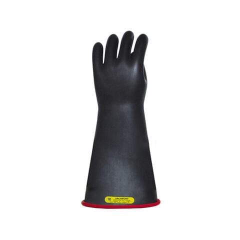Salisbury Class 2 Rubber Glove 14" - NG214RB - (SIZE) - DISCONTINUED - J.L. Matthews Co., Inc.
