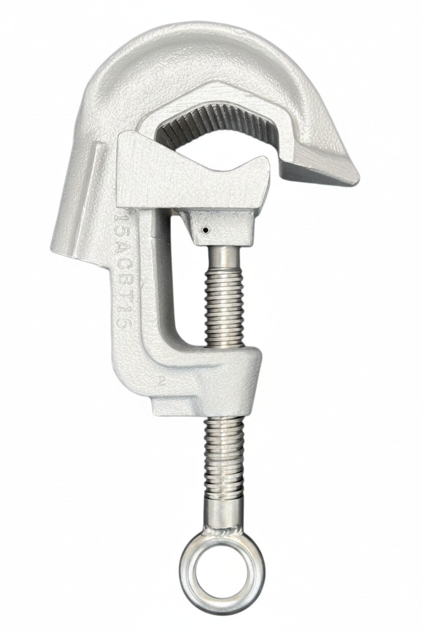 Travis Pattern 1 - 1/2" Aluminum Serrated C Clamp