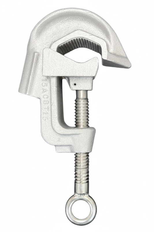 Travis Pattern 1 - 1/2" Aluminum Serrated C Clamp