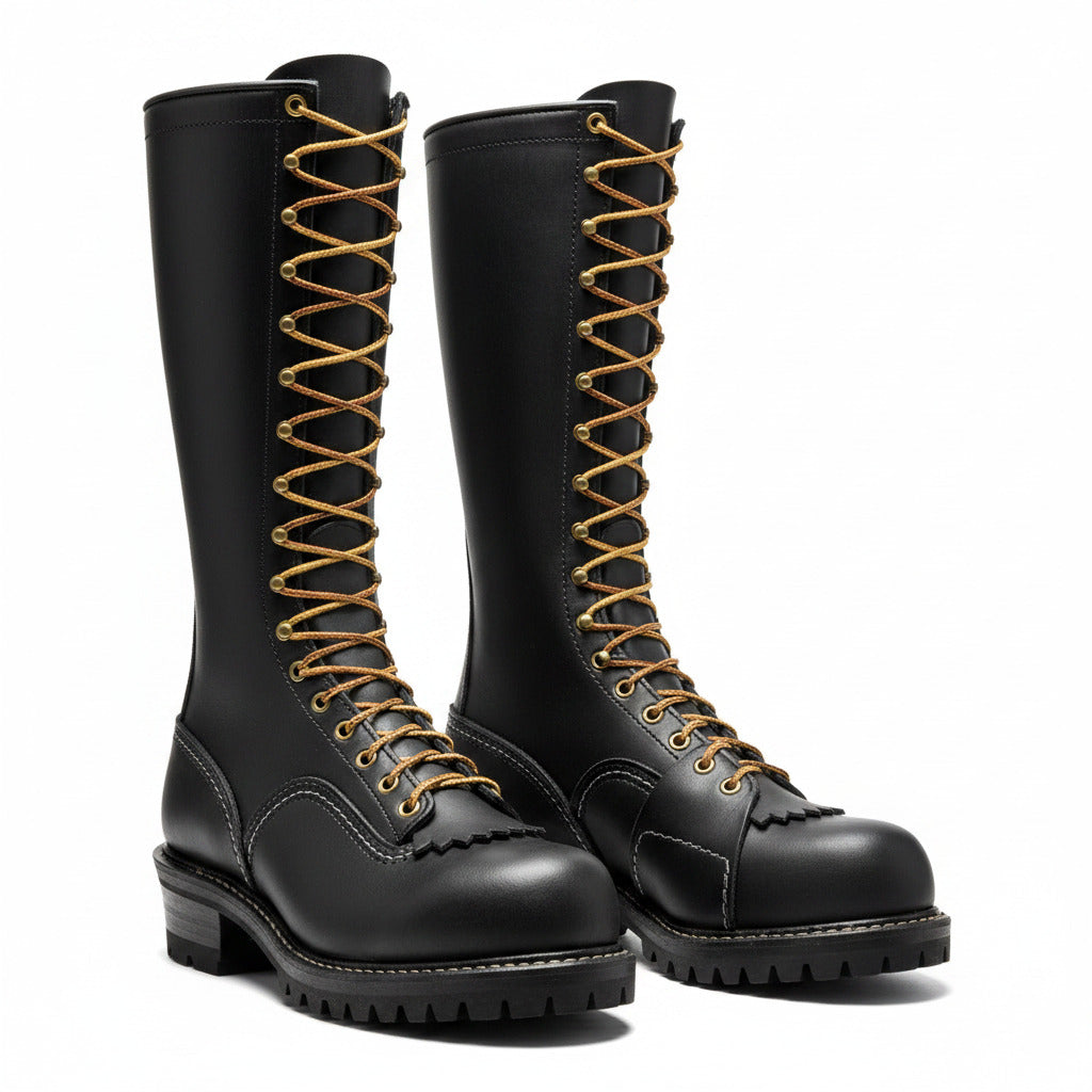 Wesco 16" Lineman Boot Leather Work Boots - EHBK5716 - 109