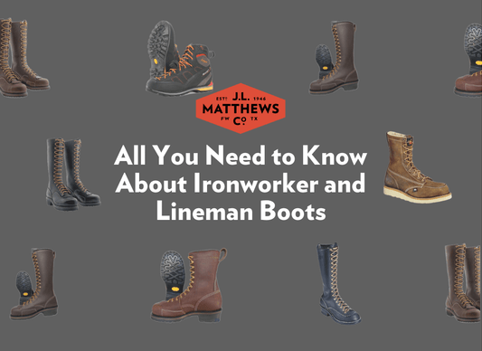 All You Need to Know About Ironworker and Lineman Boots - J.L. Matthews Co., Inc.