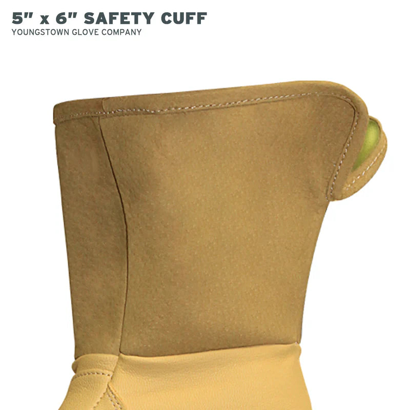 Youngstown's FR Leather Wide-Cuff Gloves