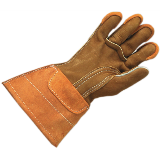 Kunz Slip On Buckskin Work Gloves 