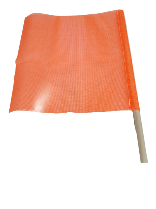 Estex 18" X 18" Mesh Safety Traffic Flag - 1636-S