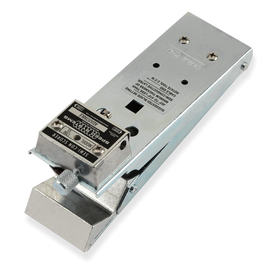 Speed Systems Semi-Con Scorer W/Adjustable Blade - 1700SS