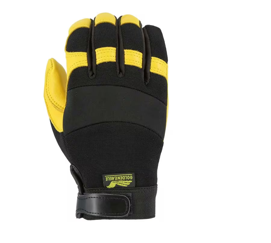 Majestic Mechanic Gloves Golden Eagle Deerskin Palm Glove 2150