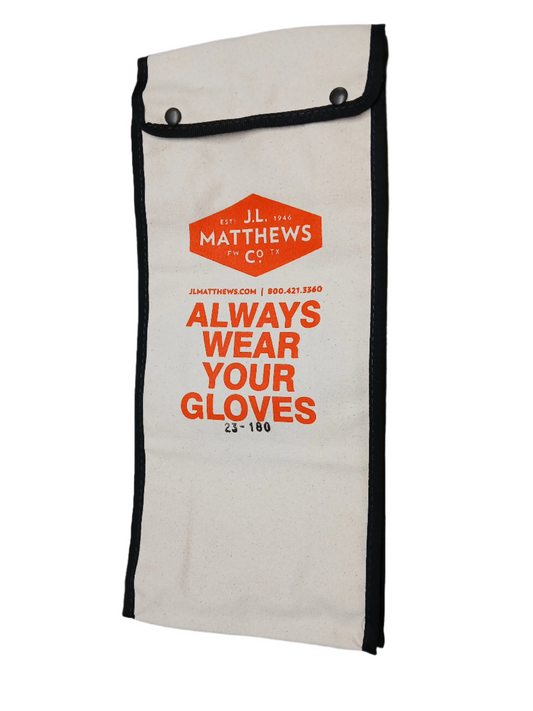 J.L. Matthews 19" Canvas Glove Bag  - 23-180