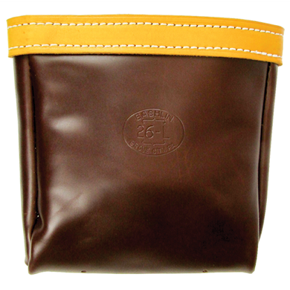 Bashlin Bolt Bag Durable Leather Bolt and Nut Bag - 26L