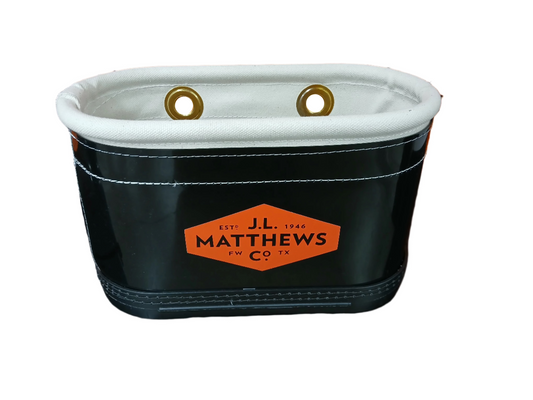 J.L. Matthews Hard Body Aerial Oval Bucket W/ Kickstand- 45-113