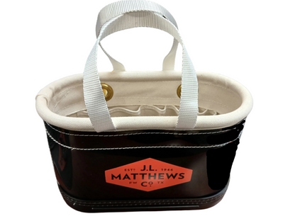 J.L. Matthews Hard Body Aerial Oval Bucket W/Canvas Handles - 45-140