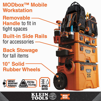 Klein MODbox™ Small Toolbox - Tool Storage System - 54804MB