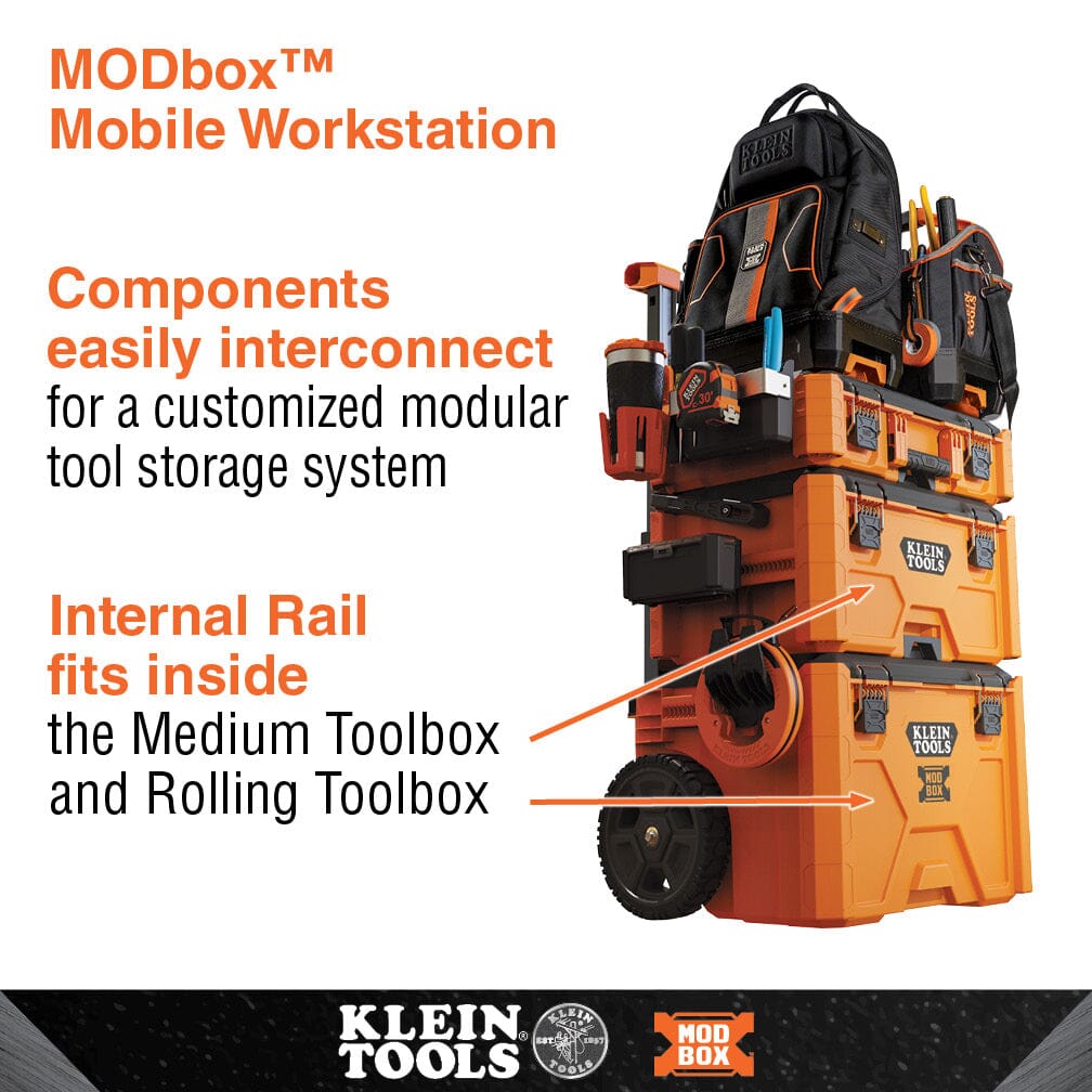 MODbox™ Internal Rail Accessory 54818MB Storage Klein Tools 