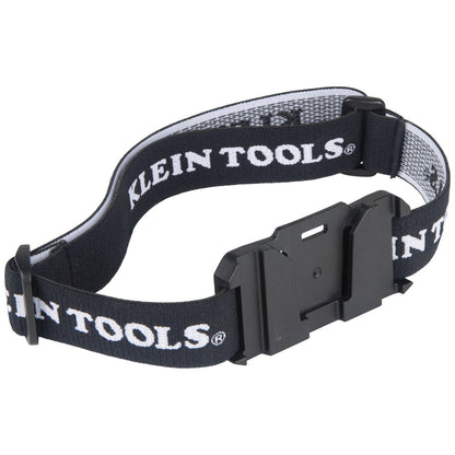 Klein Rechargeable Headlamp with Fabric Strap, 400 Lumens, All-Day Runtime - 56048