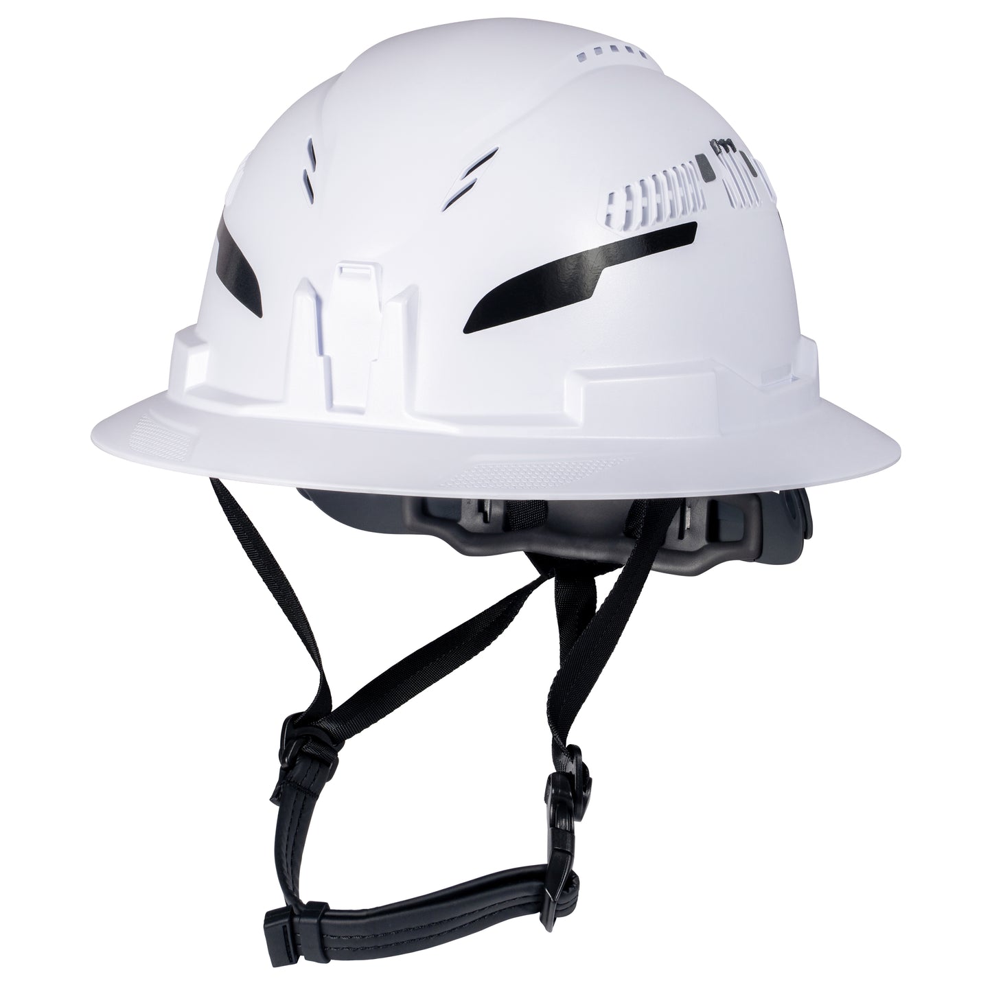 Klein Type-2 Hard Hat, Vented Full Brim Style, White - 60401T2
