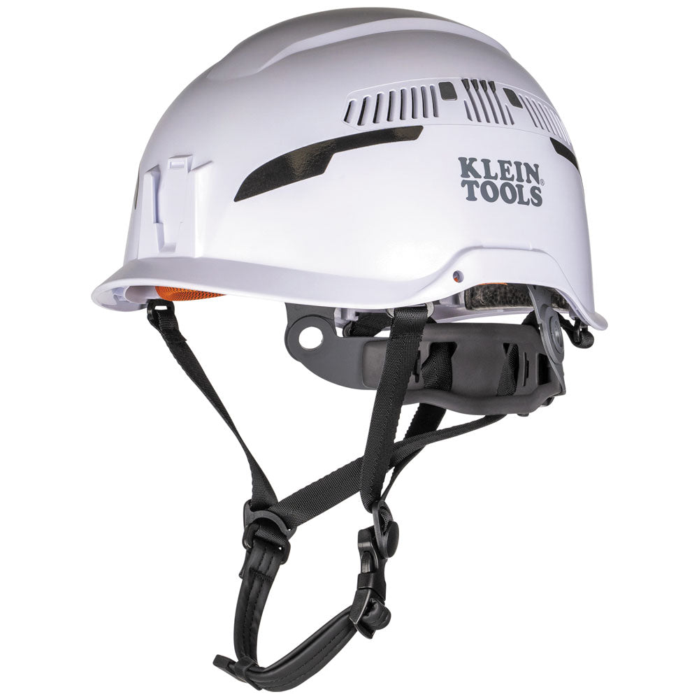 Klein Safety Helmet, Type-2, Vented Class C, White - 60565