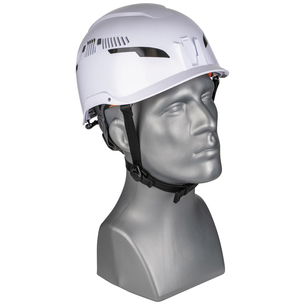 Klein Safety Helmet, Type-2, Vented Class C, White - 60565