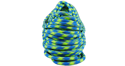 All Gear Rope Blue Craze Polyester Arborist Rope 150FT Sewn Eye - AG24SP118-150BGGE1