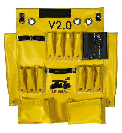 Line Work Bucket Products 2.0 Tool Apron W/3" Hooks - 1024B