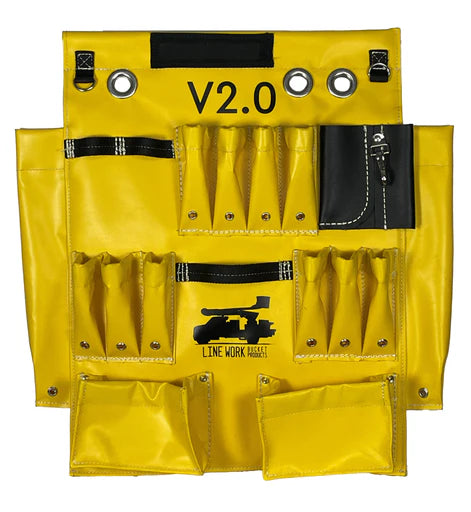 Line Work Bucket Products 2.0 Tool Apron W/3" Hooks - 1024B