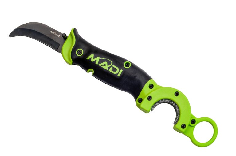 MADI Blunt Blade Skinning Knife W/ Wire Brush- BB-2