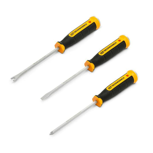 PRE-ORDER - Gearwrench 3 Piece Lineman Demolition Screwdriver Set - GWSD3PCSETU